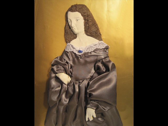 Tactile interpretation of Portrait of Fise 