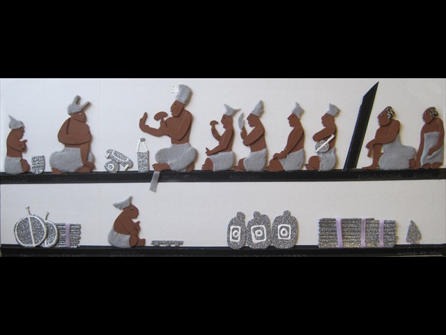 Maya vase